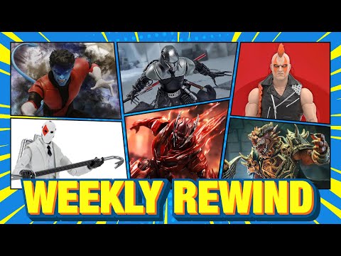 Weekly Rewind! Ep109: G.I. Joe Star Wars Marvel Legends DC Fortnite MOTU Mythic Legions More News!