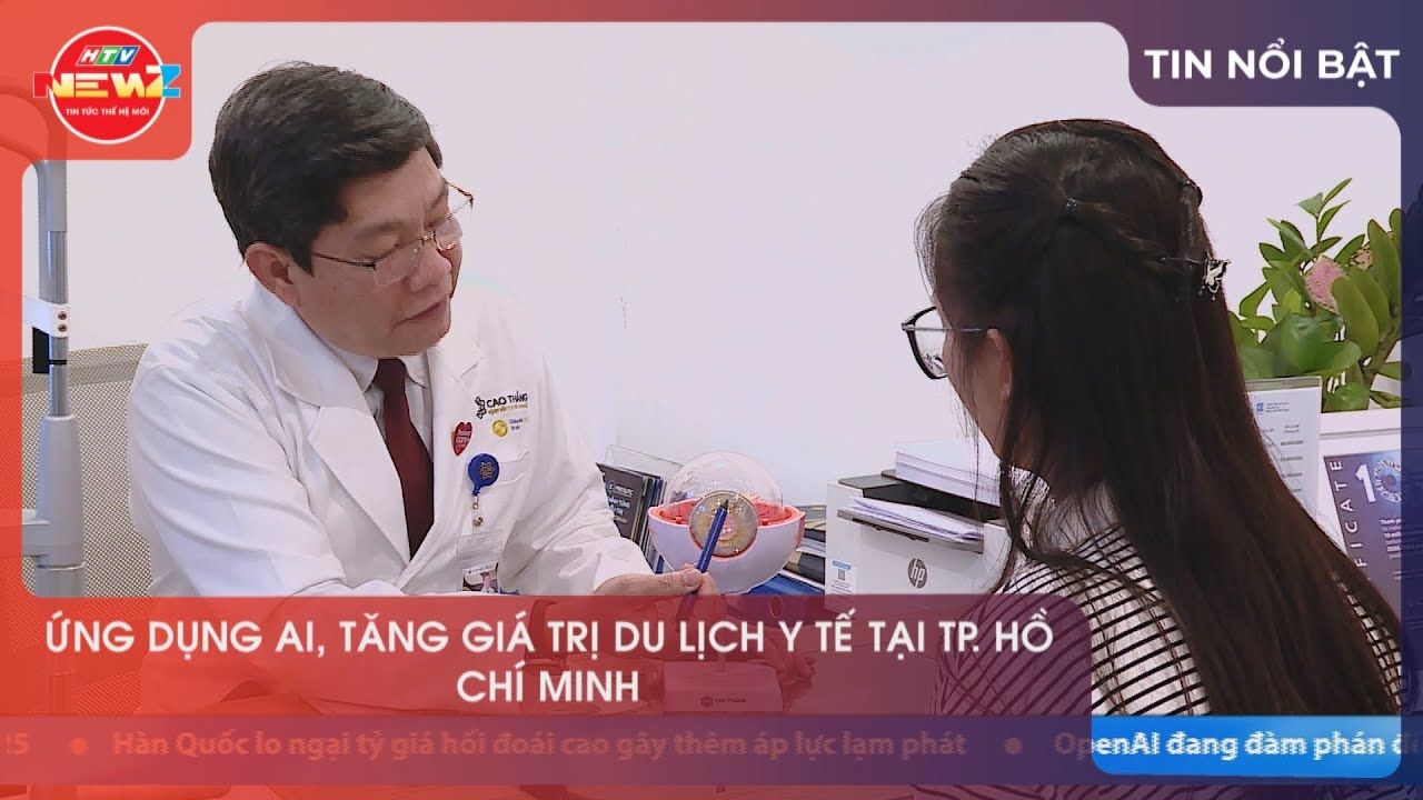 Ứng dụng A.I., tăng giá trị du lịch y tế tại TP. Hồ Chí Minh