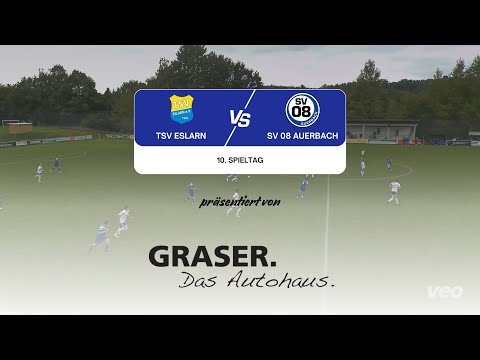 TSV Eslarn - SV 08 Auerbach | Kreisliga Nord | 10. Spieltag Saison 25/26