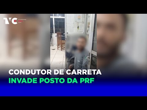 CONDUTOR DE CARRETA INVADE POSTO DA PRF EM SANTA MARIA DO PARÁ