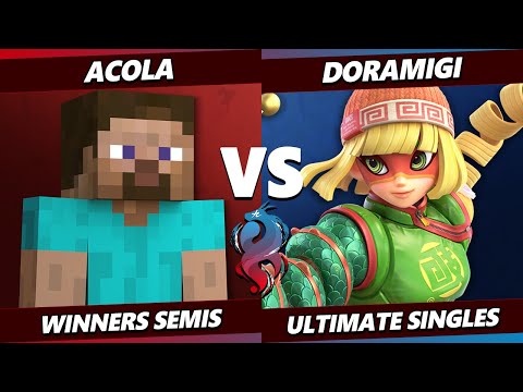 Kowloon Kagaribi TOP 8 - Acola (Steve) Vs. Doramigi (Min Min) Smash Ultimate - SSBU