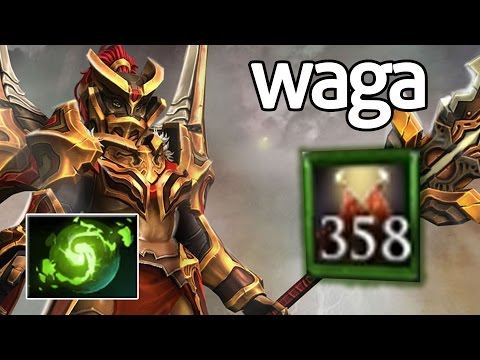 waga [Legion Commander] Insane LC 37 Kill bonus 358dmg + Refresher Funny DOTA2