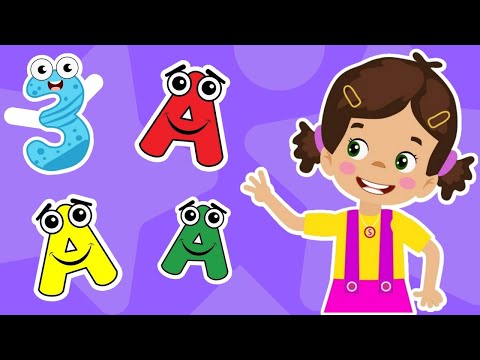3 Kere aaa 3 Kere bbb - Alfabe Tekerlemesi - Nursery Rhymes - Alfabe Şarkısı - Çizgi Film