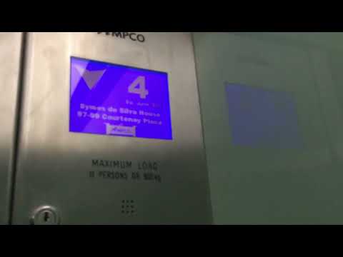NZ: [R] Slightly Modernized Express Lifts in Symes De Silva House, Wellington CBD, WLG