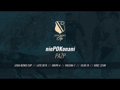 Skrót spotkania niePOKonani - PAŻP ( Legia Biznes Cup Lato 2019 )