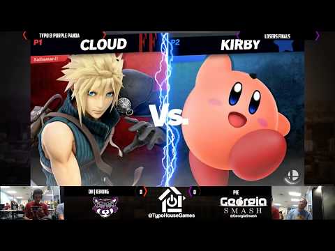 Panda Smash Monday 4/22/19 - DH| D3king(Cloud) VS Pie(Kirby)- Losers Finals