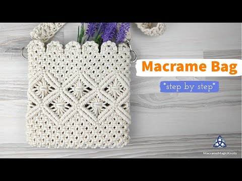 Macrame Bag Tutorial DIY Macrame Wallet for Girls