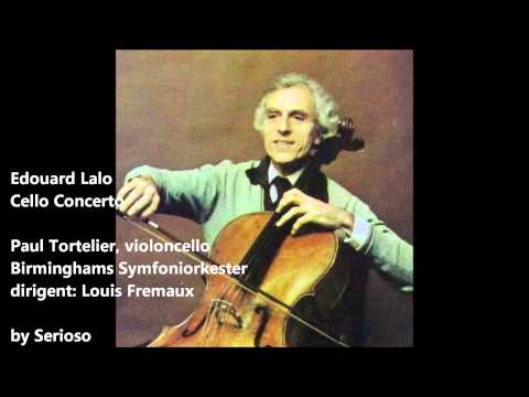Lalo, Cello concerto, paul tortelier,cello