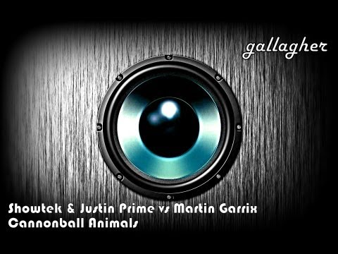 Showtek & Justin Prime Vs Martin Garrix - Cannonball Animals