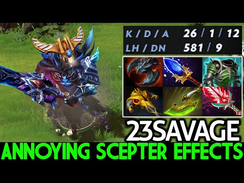 23SAVAGE [Sven] Superman is Back Annoying Scepter Effects Dota 2