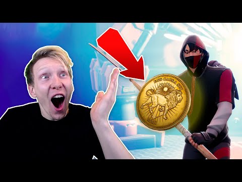 FÅR LEGENDARISKE MØNTER I FORTNITE!