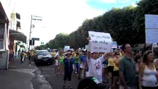 preview picture of video 'Carreata em Santa Fe do Sul SP contra Dilma  e PT'