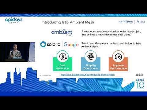 Apidays Australia 2022 - The future of Istio is sidecarless By Christian Posta @ Solo.io