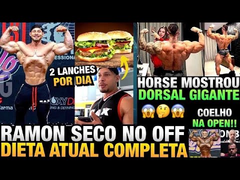 RAMON COME 2 HAMBÚRGUERES POR DIA NA DIETA DE OFF - HORSE COM DORSAL GIGANTE - COELHO NA OPEN E MAIS
