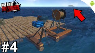 Making Motor Engines for go to the Island - Raft Survival: Ocean Nomad - Gameplay Android | Part 4