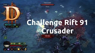 Diablo 3 - Challenge Rift - Challenge 91 - Crusader - Completed