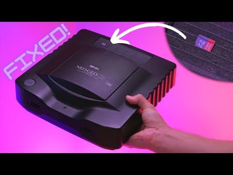 Once Considered UNPLAYABLE, This MOD FIXES The NEO GEO CD! | Furrtek Neo CD SD Loader