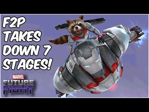 MINN ERVA 5 STAR QUEEN?! F2P ADVENTURE CONTINUES! ENDGAME 2019 - Marvel Future Fight