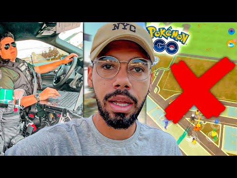 CHAMARAM A POLÍCIA PORQUE ESTAVA JOGANDO POKEMON GO | Cris | #pokemongo