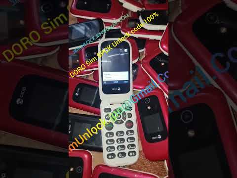 Doro 7050 Unlock code DFC 0180 SPCK Unlock code 100%