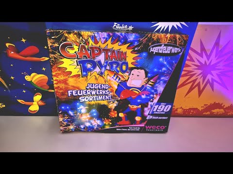 Weco Captain Pyro/ F1 Sortiment #pyro #fireworks #silvester #f1