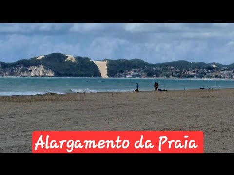 Engorda da praia de ponta negra !