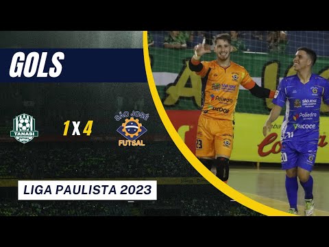 GOLS - Tanabi Futsal 1x4 São José Futsal - Liga Paulista de Futsal 2023