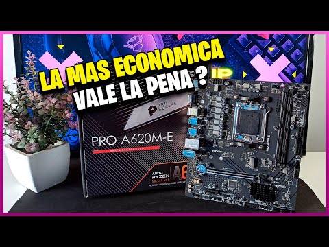 ✅MSI PRO A620M-E REVIEW ESPAÑOL, LA PLACA MÁS ECONOMICA EN AM5✅