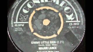 Major Lance - Gimme Little Sign