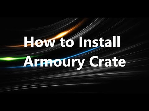 How To Install Armoury Crate || Installation Failed Fix