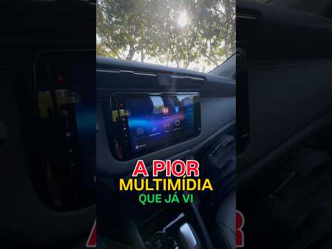 Qual A Pior Multimídia Do Mundo? Adivinhe Qual É Este Carro! Seu Palpite Nos Comentários!