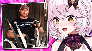 Nyanners STILL Goes Crazy For Cold Steel Swords