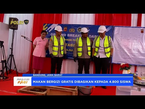 POLDA JABAR LAKSANAKAN GROUNDBREAKING SPPG POLRI