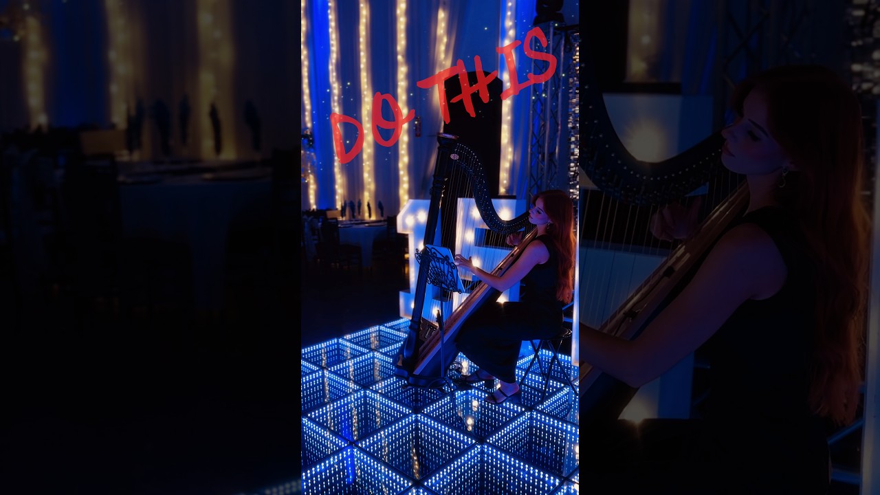 Promotional video thumbnail 4 for Sarah Wood Utah Professional Harpist