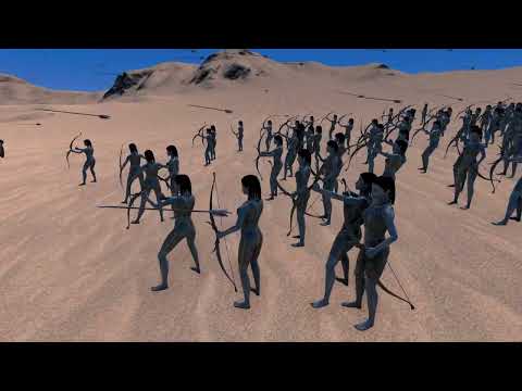 2.000 Elven Huntress vs 10.000 JEDI - Ultimate Epic Battle Simulator