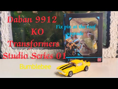 UPGRADE FIX, ROOF OF TRANSFORMERS STUDIO SERIES 01AND DABAN 9912 BUMBLEBEE