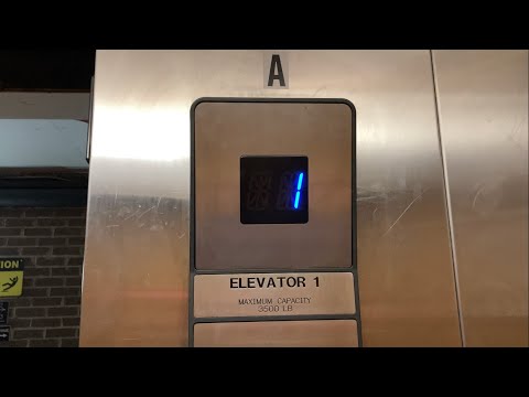 788. ULTRA RARE Otis Series M1 Hydraulic Elevators at Red Roof Inn - Raleigh, NC