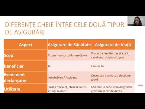 ​Club FINZOOM: Asigurare de viață vs. asigurare de sănătate: diferențe și beneficii - [VIDEO]