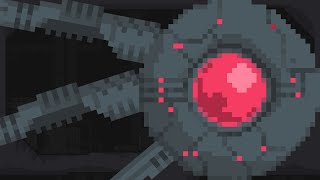 How to easily defeat the mecha boss in Noita