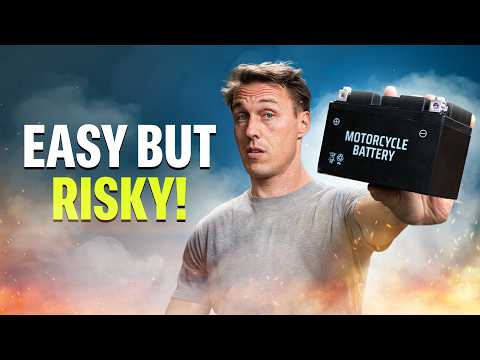 How to Replace Your Motorcycle Battery Without Starting a Fire | The Shop Manual