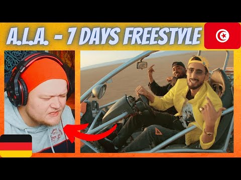 🇹🇳 TUNISIAN POWER | A.L.A - 7 Days Freestyle | GERMAN Reaction
