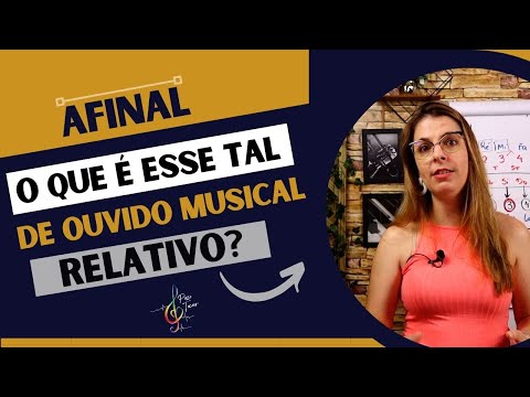 Não tem ouvido musical absoluto? Desenvolve o relativo.