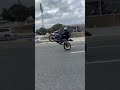 Stoppie to wheelie on the R3 (Closed Course)