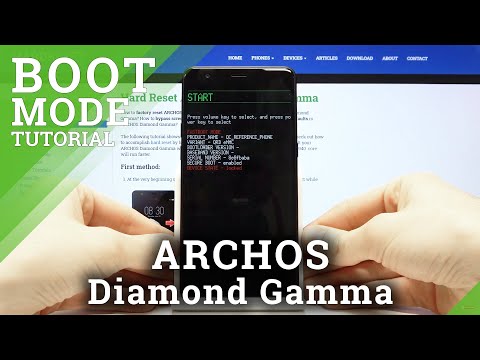 How to Enter Boot Mode in ARCHOS Diamond Gamma – Bootloader Mode