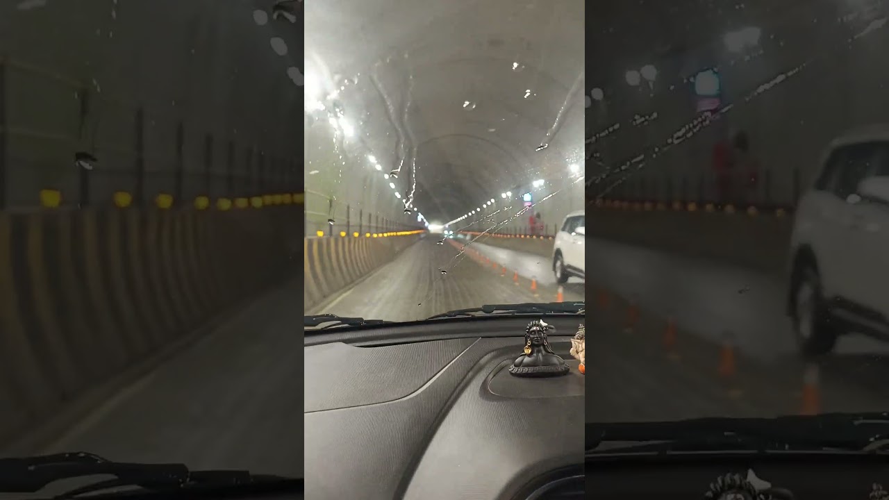 The great Nechiphu Tunnel constructed by Border Roads Organization. An engineering marvel. #bro