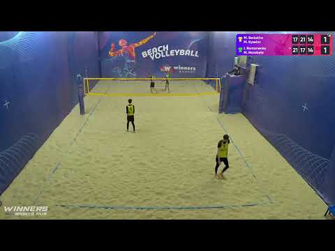 12:15 M. Bedukha / M. Kyselov - I. Romanenko / M. Horobets 01.04.2023 | Winners Beach Volleyball