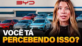 Por que tem tanto carro da BYD no Brasil?