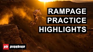 Rampage Practice Highlights: Red Bull Rampage 2022