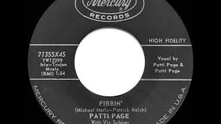1958 HITS ARCHIVE: Fibbin’ - Patti Page