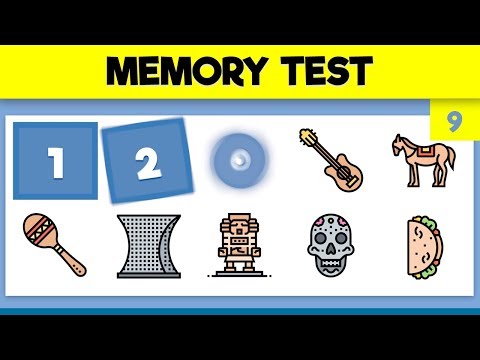 TRAIN VISUAL MEMORY - HOW GOOD IS YOUR MEMORY - VIDEO 9